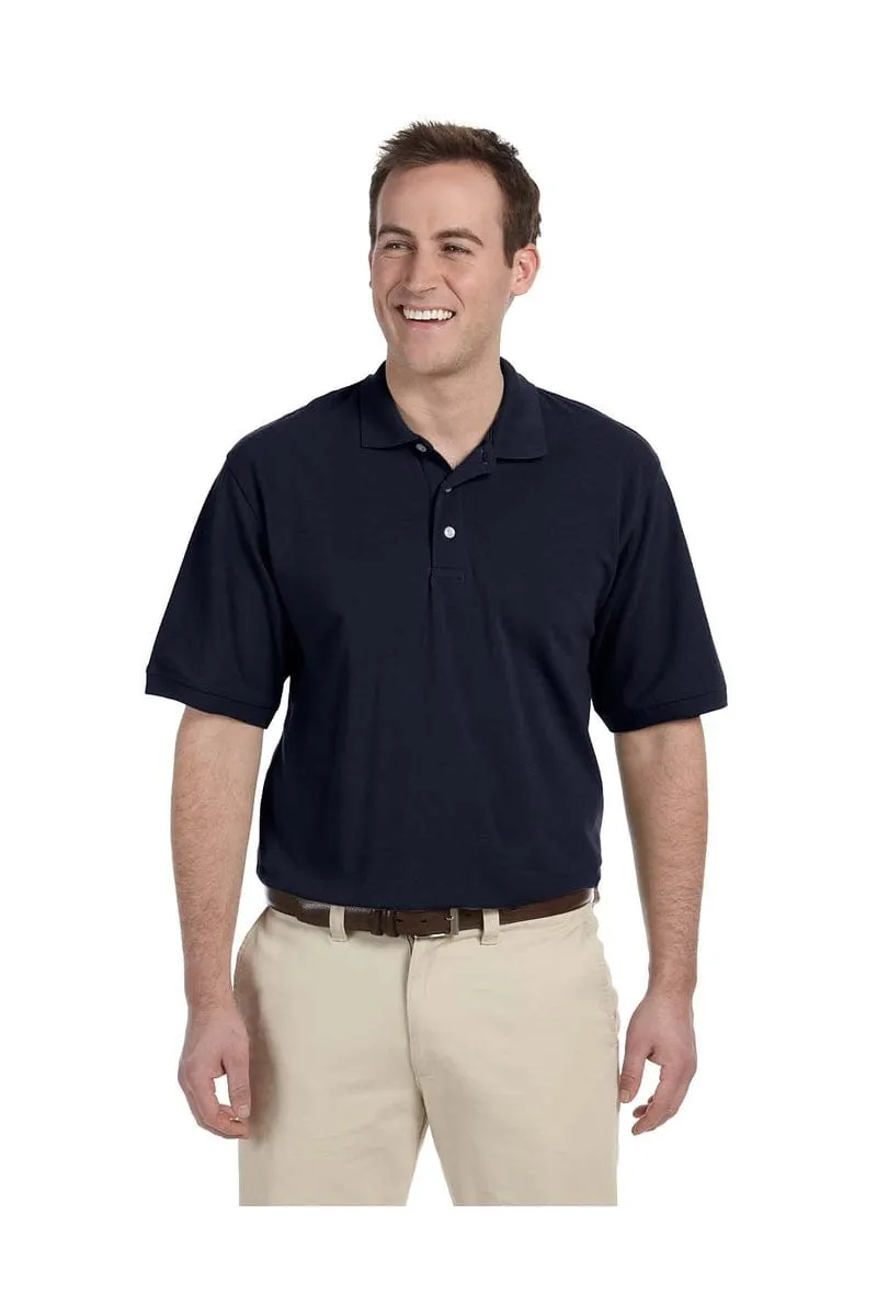 Harriton M265T: Men's Tall 5.6 oz. Easy Blend(tm) Polo