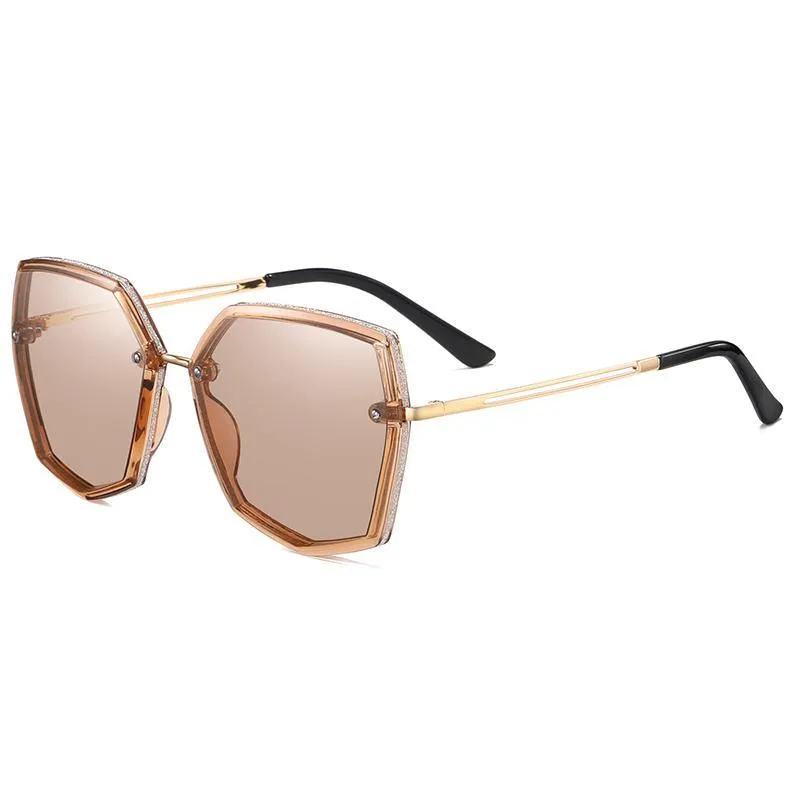 Unisex Polarized Big Frame Sunglasses Twilight